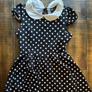 Windsor Retro Pinup BabyDoll Dot Dress medium